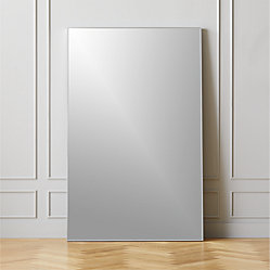 Infinity Silver Floor Length Mirror 48"x76"