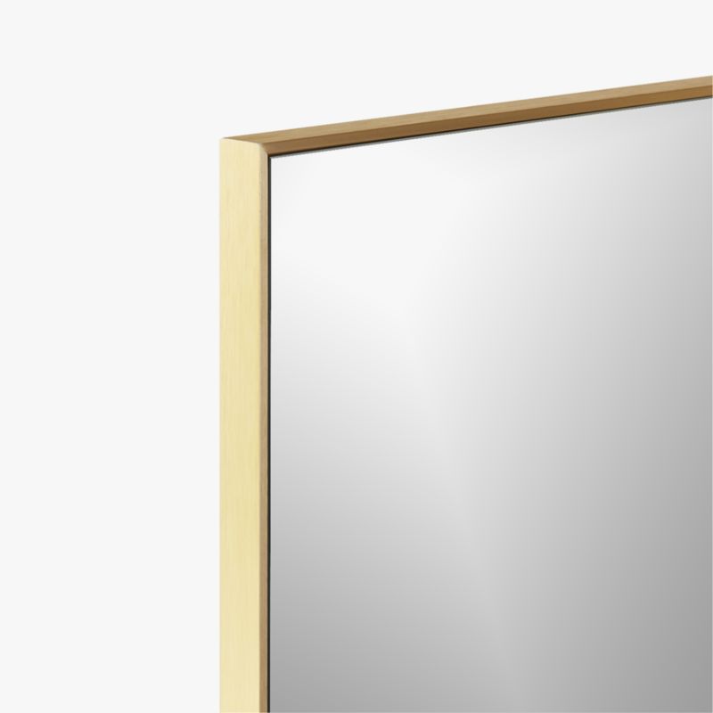 Infinity Standing Brass Floor Length Mirror 16"x69" - image 4 of 5