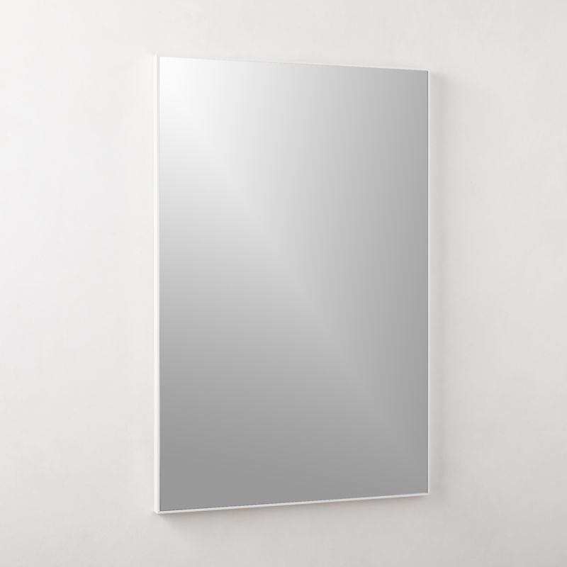 Infinity White Mirror Rectangular 24"x36" - image 2 of 4