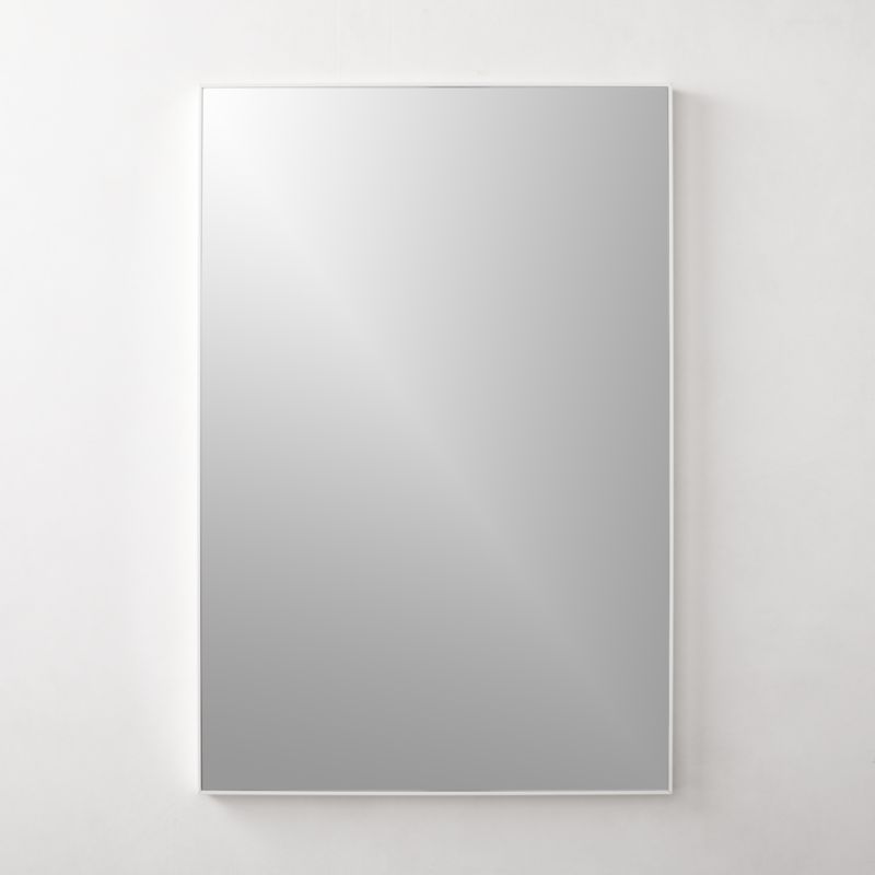 Infinity Silver Rectangular Wall Mirror 24x36 + Reviews