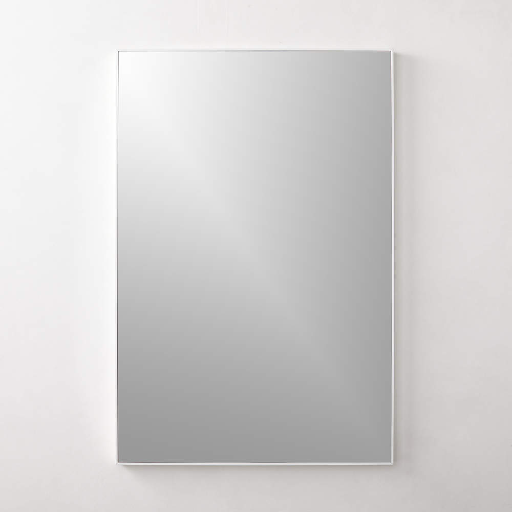 Infinity White Mirror Rectangular 24x36 + Reviews