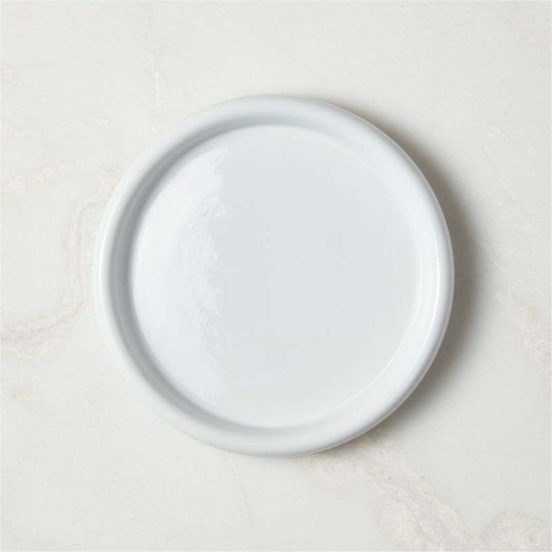 View Inge White Salad Plate by Gianfranco Frattini details
