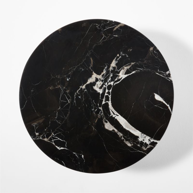 Irwin Black Marble Side Table by Paul McCobb - image 7 of 8