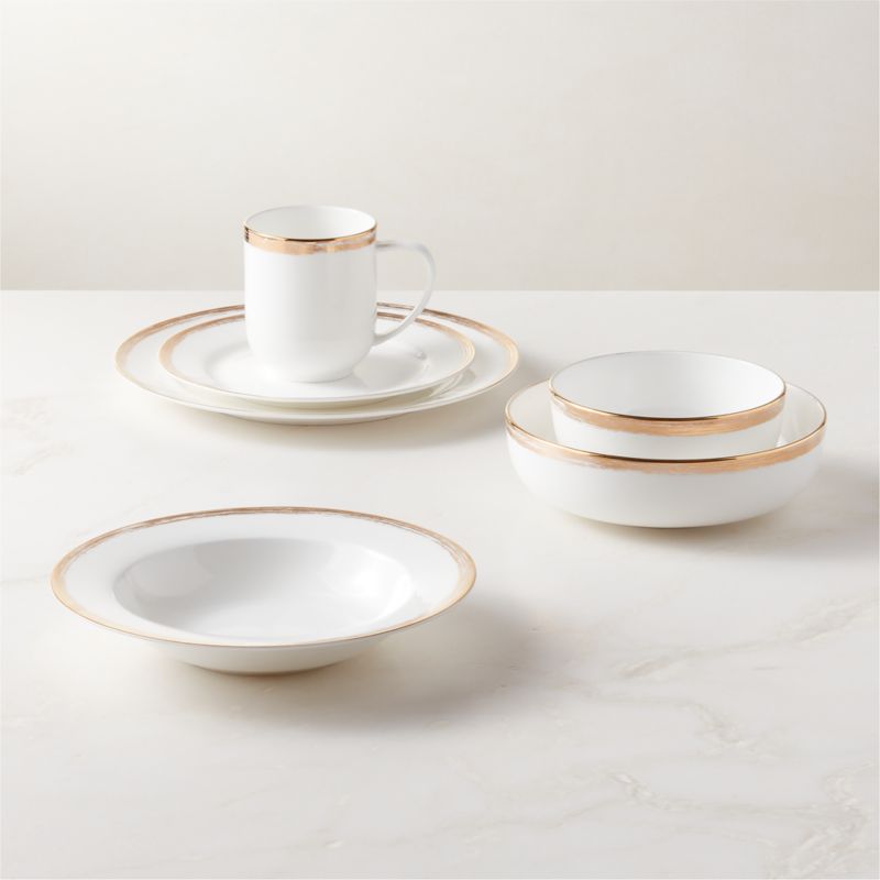 Fine bone china dinnerware best sale