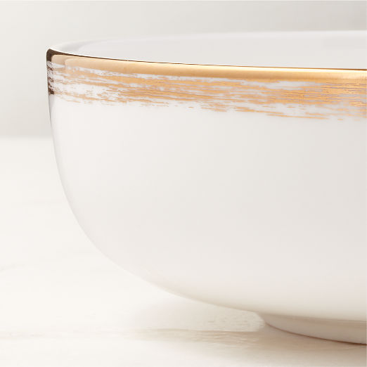 Isa White Fine Bone China Cereal Bowl