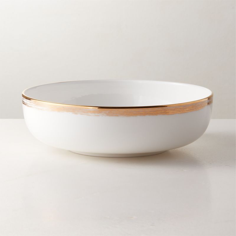 Isa White Fine Bone China Pasta Bowl - image 0 of 4