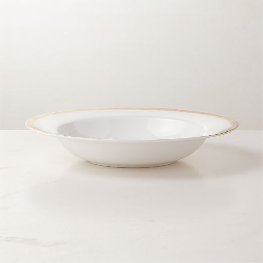 Isa White Fine Bone China Soup Bowl