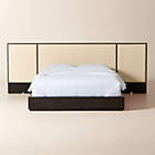 Davison Fluted Wood Queen Bed with Nightstands