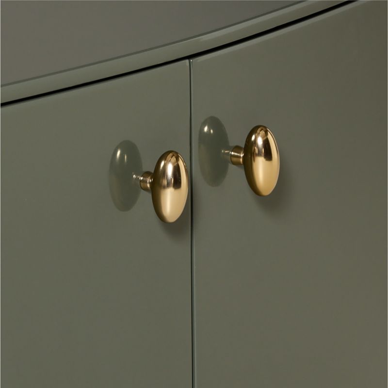 Isobel 28" Sage Lacquered Nightstand - image 5 of 6
