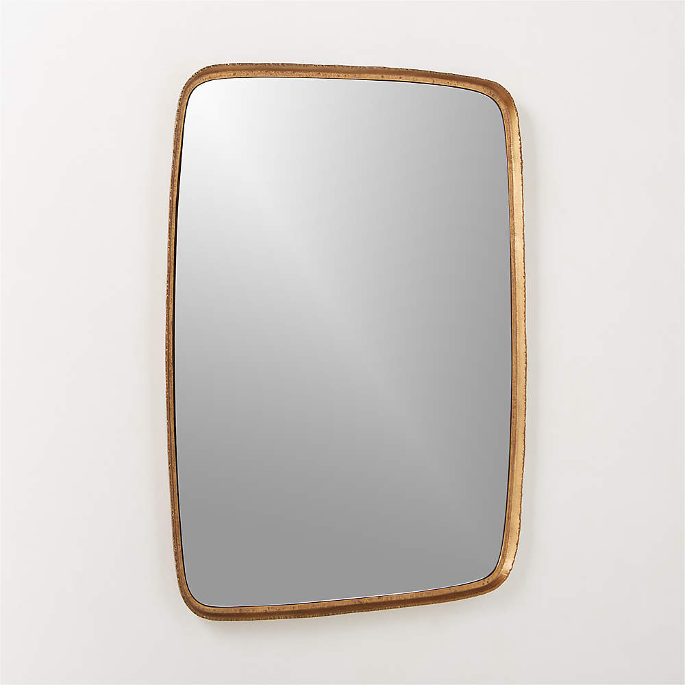 Infinity Rectangular Brass Wall Mirror 36x48 + Reviews