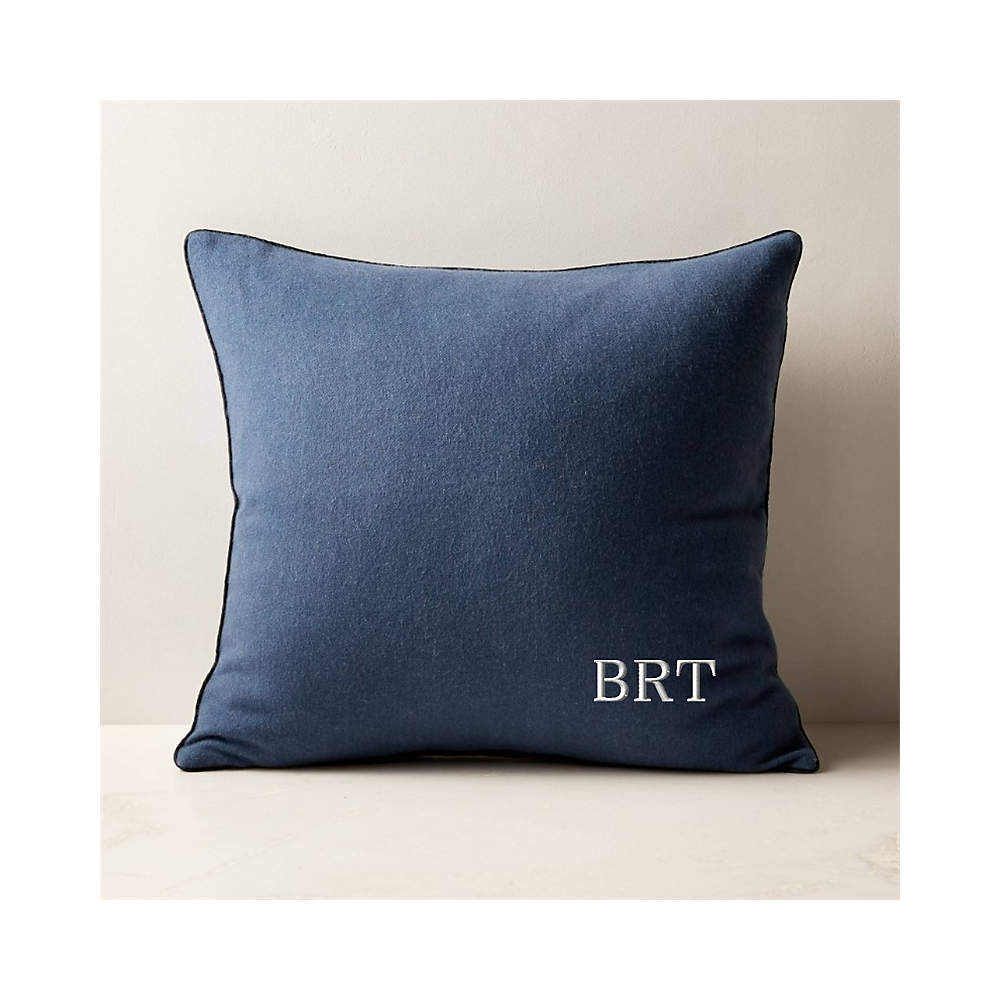 Navy blue 2024 couch pillows