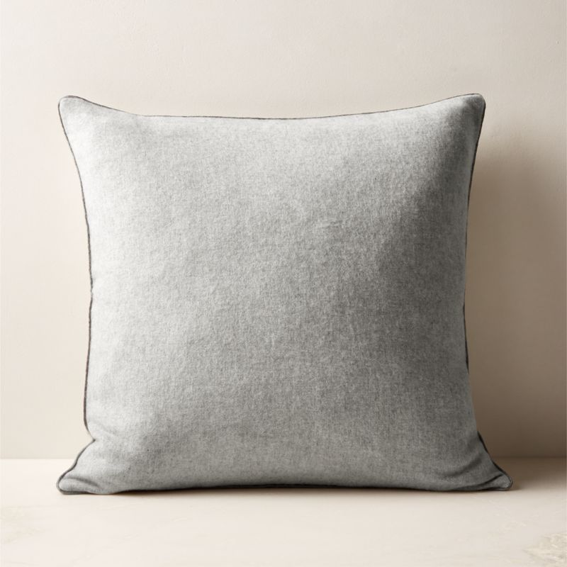 Ivy Blue Cashmere Throw Pillow with Down-Alternative Insert 20'' + Reviews