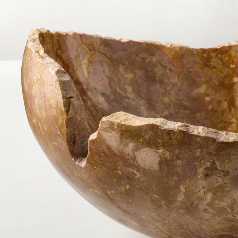 Izzo Natural Marble Decorative Bowl - image 3 of 6