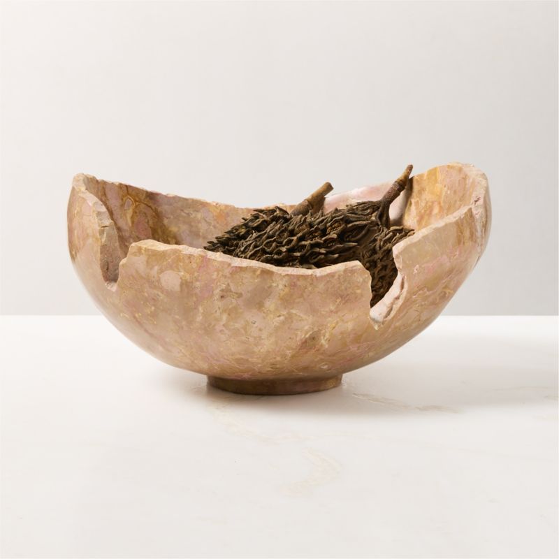View Izzo Natural Marble Decorative Bowl details