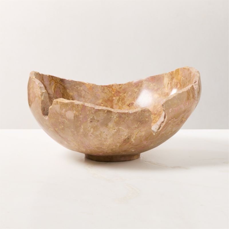 Izzo Natural Marble Decorative Bowl - image 4 of 6