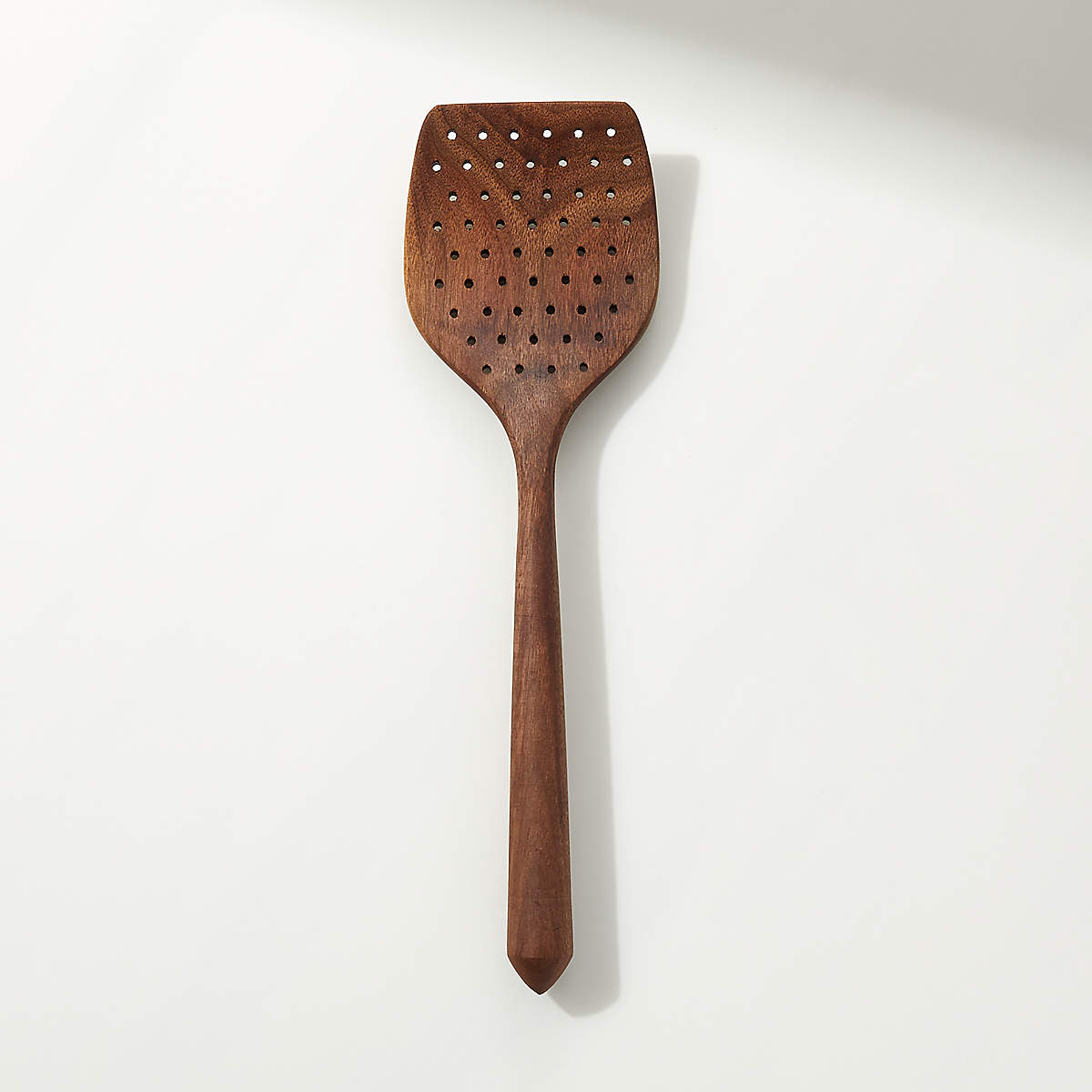 All In One Slotted Wooden Spoon + Reviews CB2