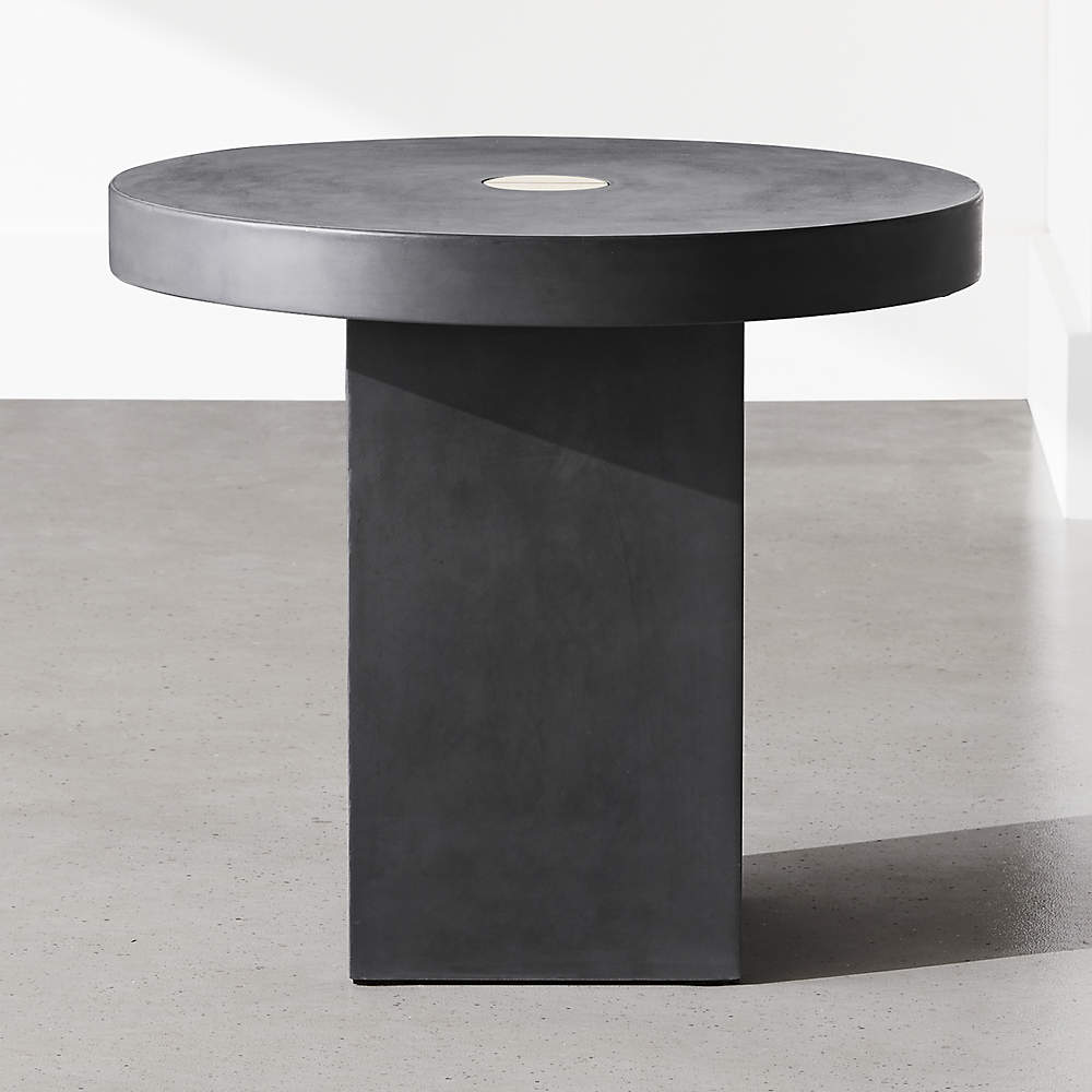 Boom Cement Side Table Reviews Cb2
