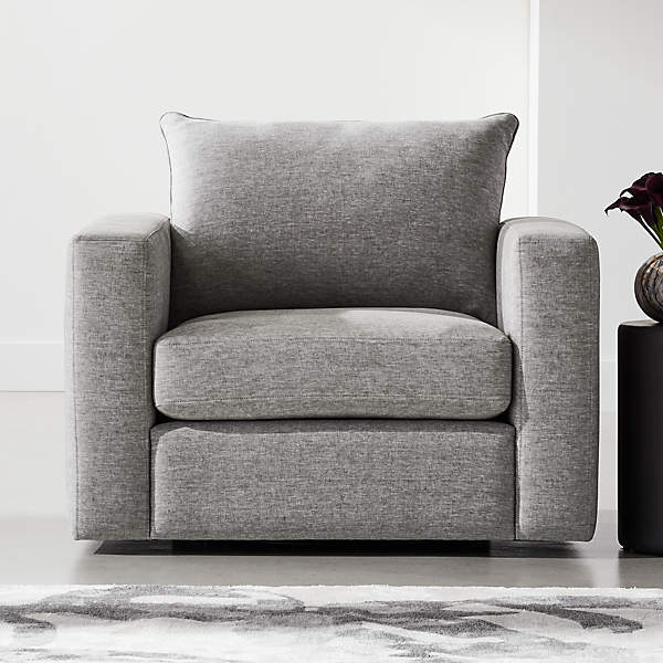 Forever Grey Swivel Armchair Reviews, Grey Arm Chair