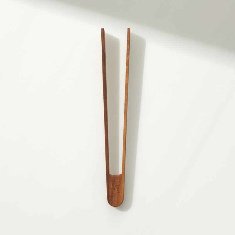 View Saute It Walnut Wood Tongs by Jennifer Fisher details