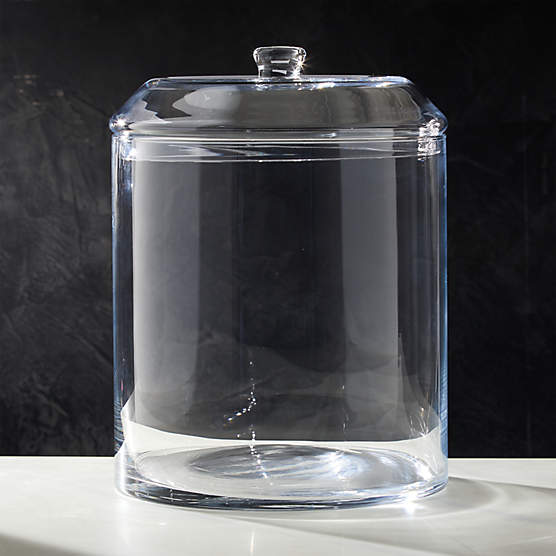 Snack Extra-Large Glass Canister by Jennifer Fisher