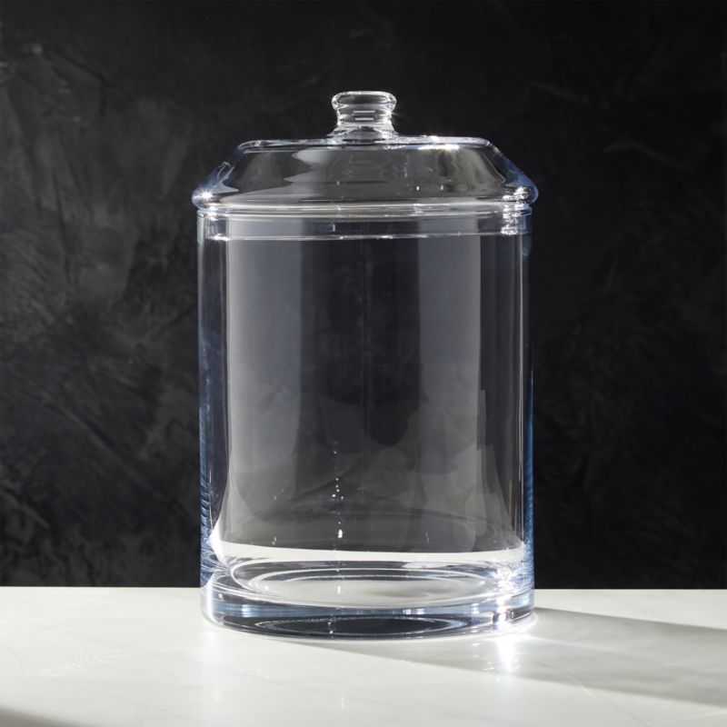 Shop MEDIUM SNACK GLASS CANISTER from CB2 on Openhaus