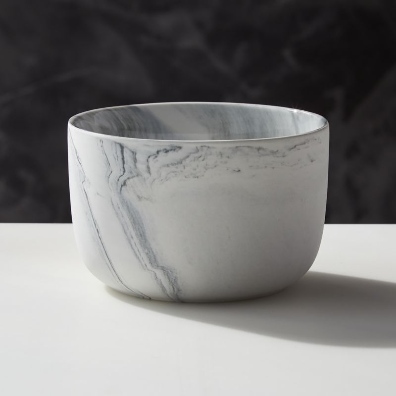 View Swirl Black and White Snack Bowl details