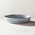 Swirl Black and White Pasta Bowl by Jennifer Fisher