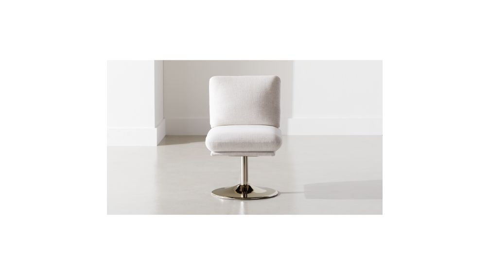 Swivel Pedestal Chair + Reviews | CB2