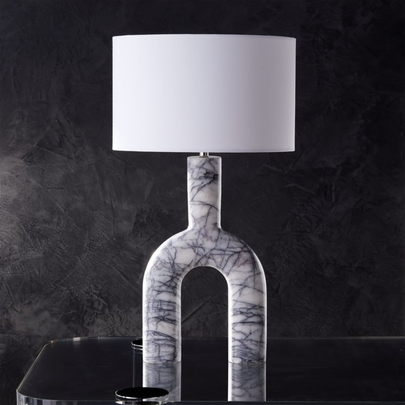 cb2 table lamp