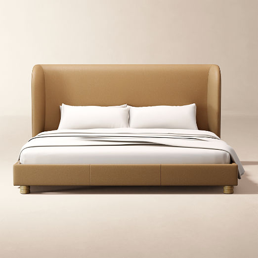 Jackson Leather King Bed