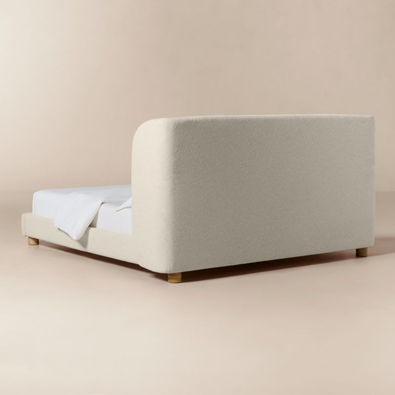 Jackson Warm White Performance Fabric King Bed - image 3 of 7