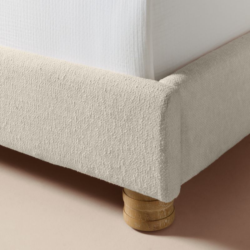 Jackson Warm White Performance Fabric King Bed - image 5 of 7