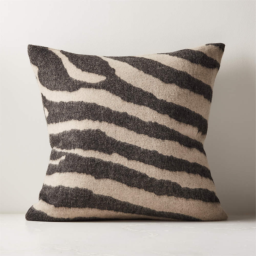 Tiger print shop throw pillows