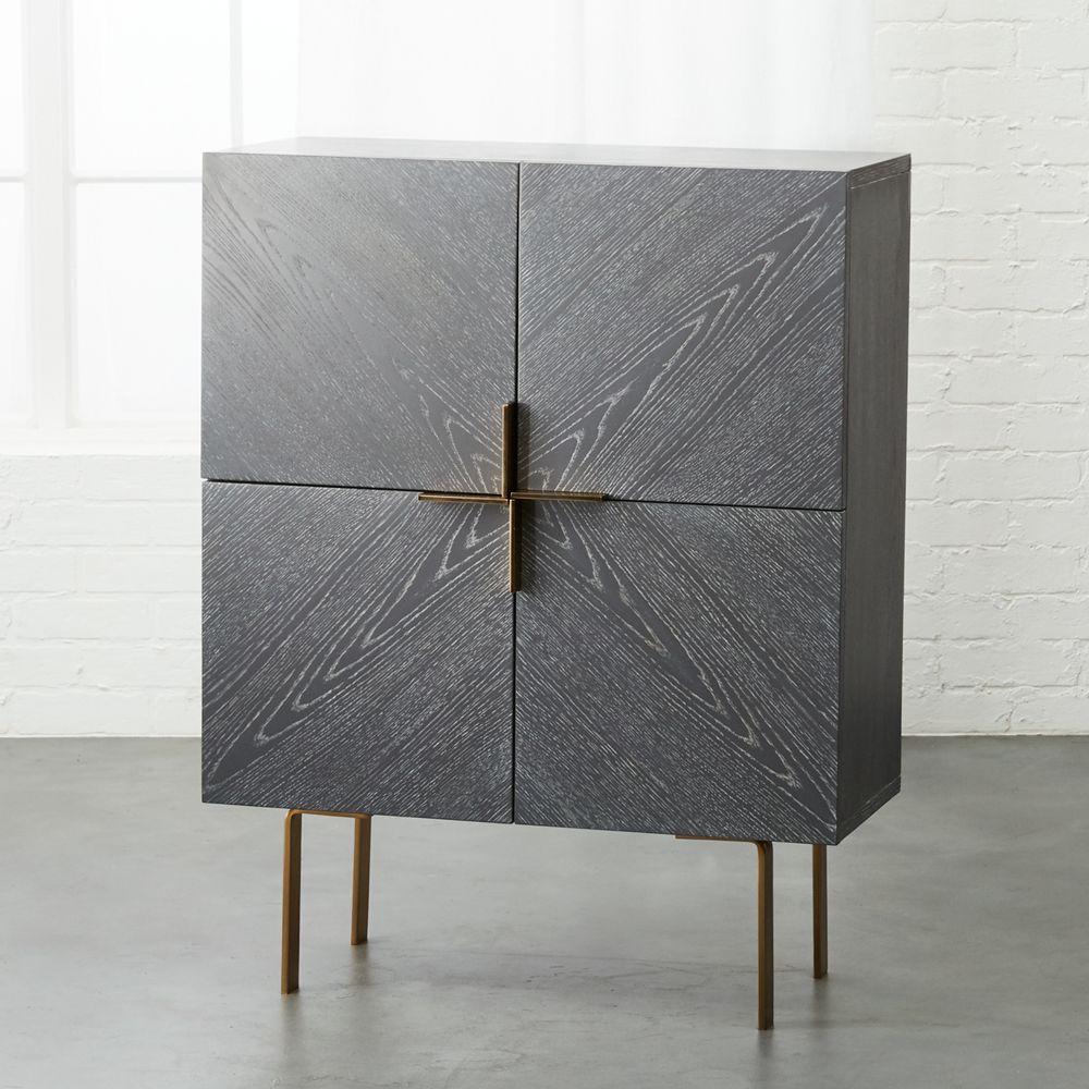 Jax Cerused Entryway with Doors