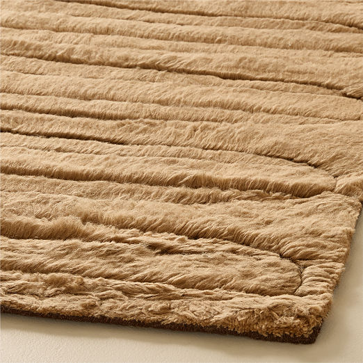 Jackson Ave. Hand-Knotted Taupe New Zealand Wool Area Rug by Casa Dean by Swizz Beatz