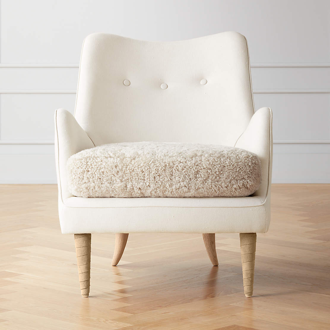 Matador Shearling Chair + Reviews | CB2