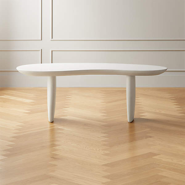 Jelly Bean Coffee Table Reviews Cb2, Cb2 Cement Coffee Table Dupe