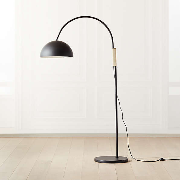 Modern black sale floor lamps