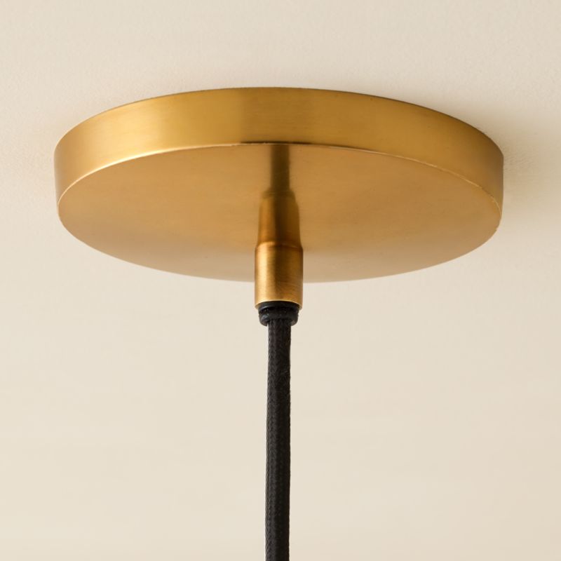 Jo Glass Pendant Light by Kay Fisker 16" - image 2 of 7