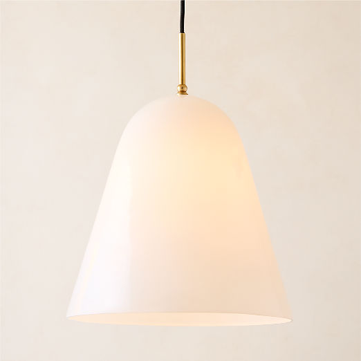 Jo Glass Pendant Light by Kay Fisker 16"