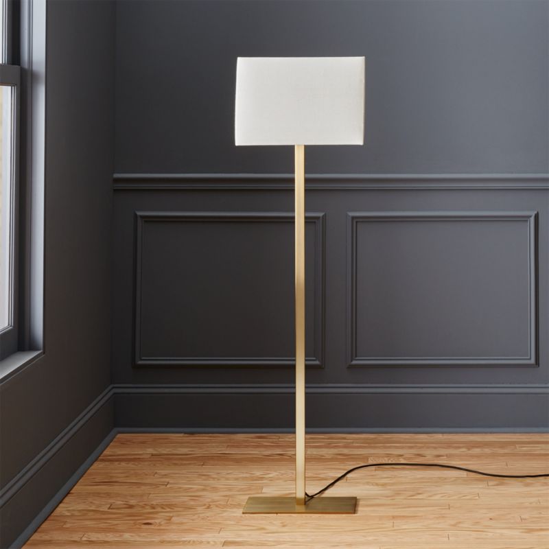 bronze floor lamp