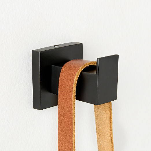 Jones Matte Black Single Hook