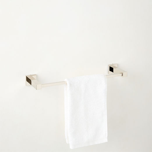 Jones Polished Nickel Towel Bar 18"