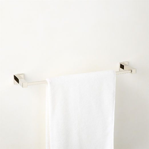 Jones Polished Nickel Towel Bar 24"