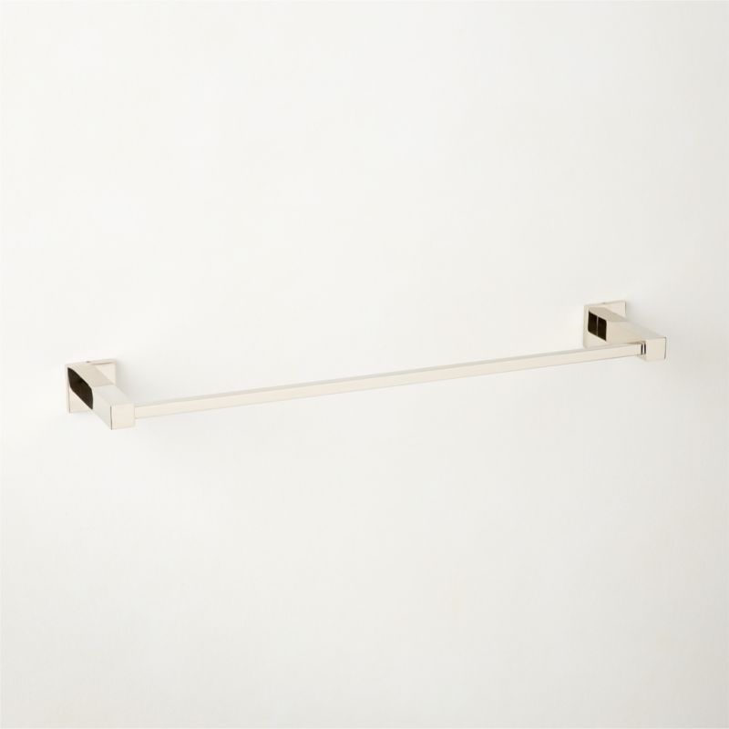 Jones Polished Nickel Towel Bar 24" - image 2 of 5