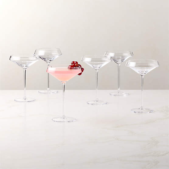 Joplin Coupe Glasses Set of 6