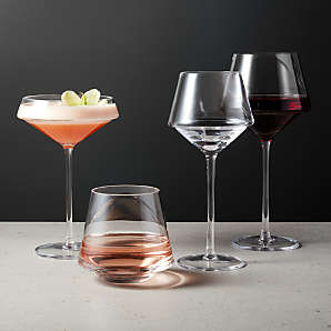 Muse Modern Red Wine Glass + Reviews | CB2