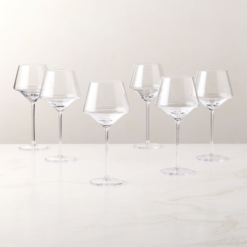 Joplin Red Wine Glasses Set of 6 - image 1 of 2