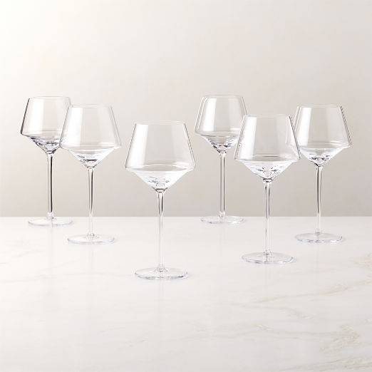 Joplin Red Wine Glasses Set of 6