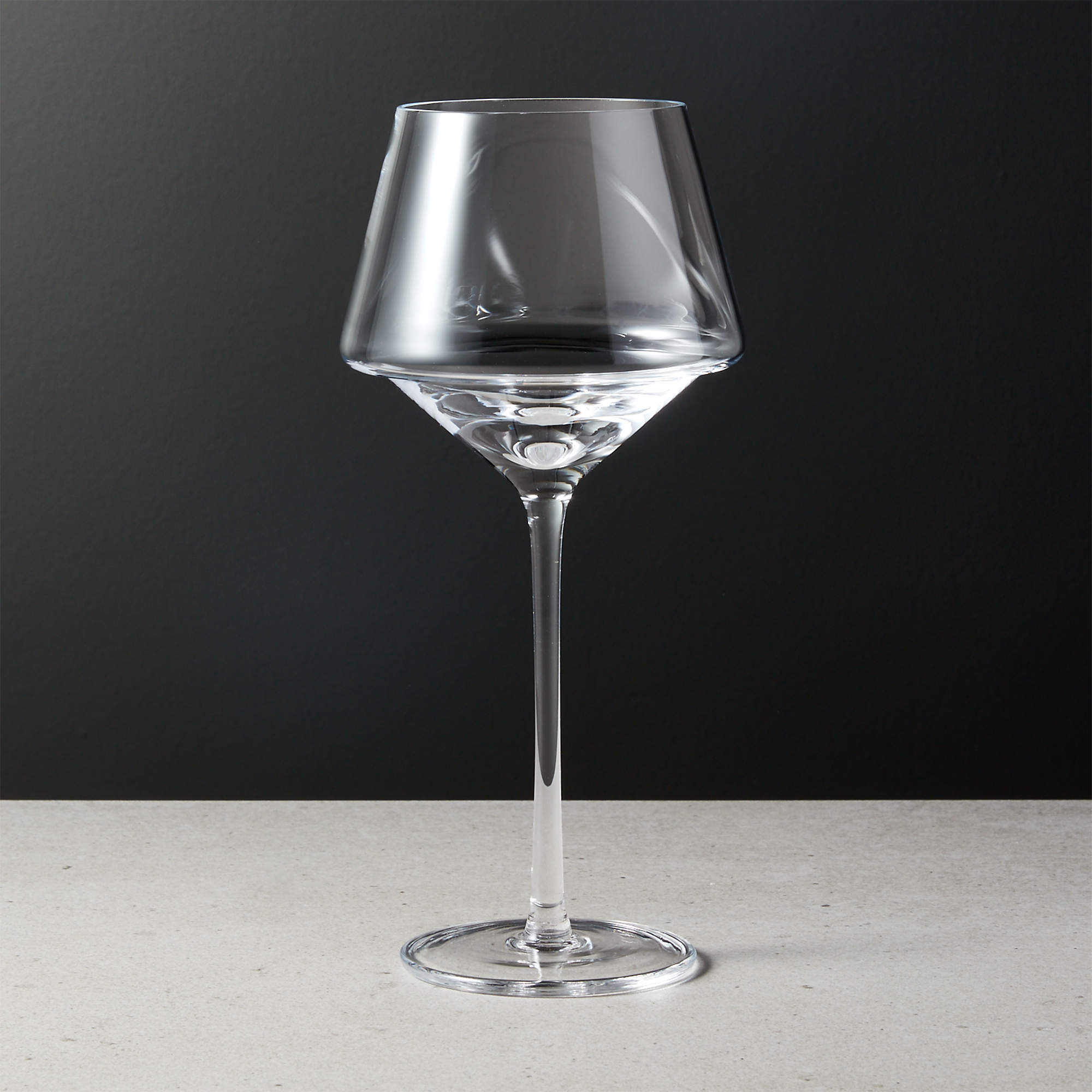 Joplin Red Wine Glass + Reviews CB2 Canada